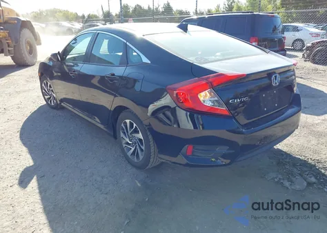 2018 Honda Civic Ex from USA, damaged, VIN 19XFC2F79JE011346